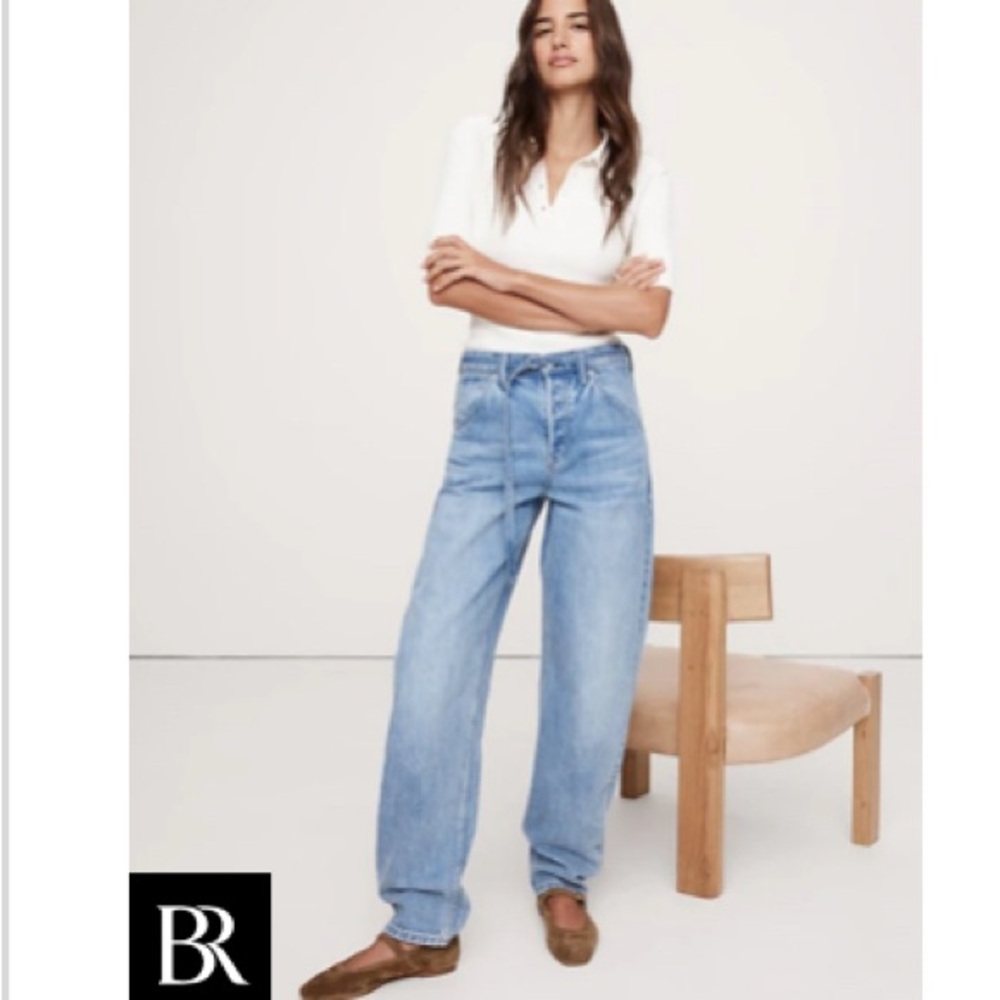 Banana Republic High Rise  Jeans - Classic Blue - Picture 2 of 11
